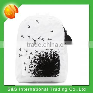 2015 fancy dandelion high class student school bag