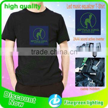 Led T-shirt,china Led Flashing Shirts photo-3