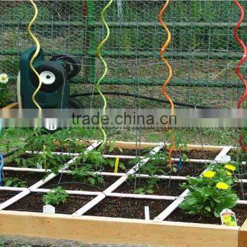 useful iron powder coated tomato spiral stake