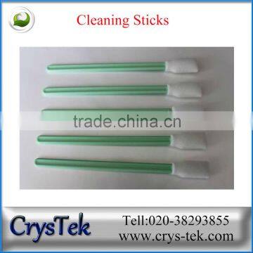 cleaning wiper/green cleaning sticks/swab for cleaning printer