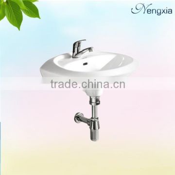 Z002 Top sale in south America ceramic wall hung wash basin