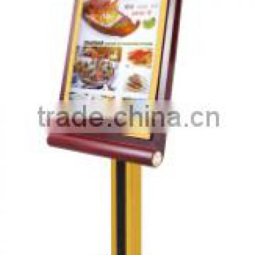 high quality luxury stainless steel hotel sign stand(LED)