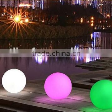 led glow swimming pool ball