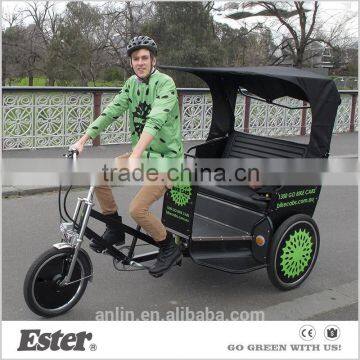 high quality ESTER touring manual triciclo rickshaw for Europe