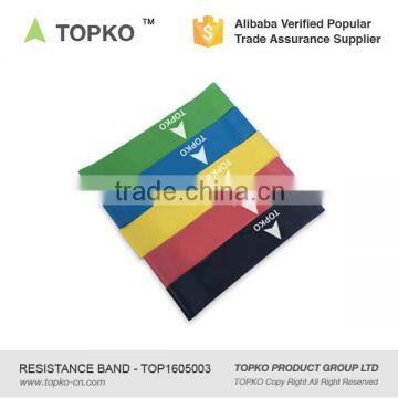 TOPKO Exercise Resistance Loop Bands-Set of 5 Physical Therapy-Fitness Theraband Stretch-Elastic Power Weight Band