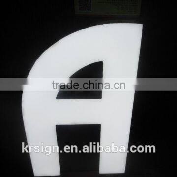 OEM Customized Outdoor Advertising Display Epoxy Resin Led Frontlit Letter Resin Wall Letters Quality Choice photo-2
