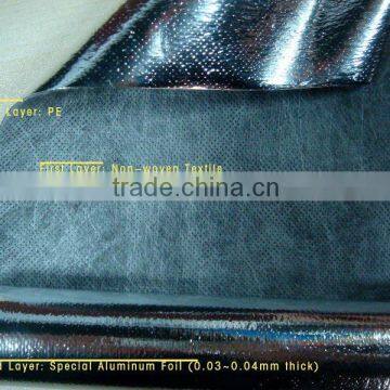 Aluminum foil coated PP non-woven fabric