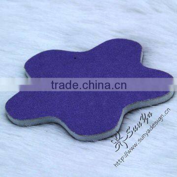 Flower shape nail file