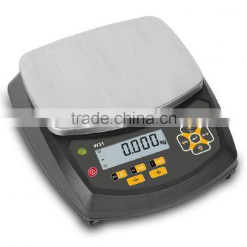 OIML Approval, Counting Scale, W31, 3/6/15/30kg, RS232C, Food Grade 304 Stainless Steel Countertop, ABS Housing Quality Choice photo-2