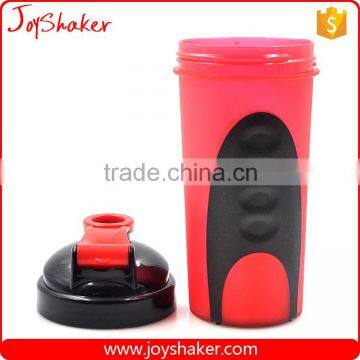 JoyShaker Patent Protein Shaker Bottle,2016 Plastic Shaker Bottle With Neoprene,20 Ounce Capacity photo-2