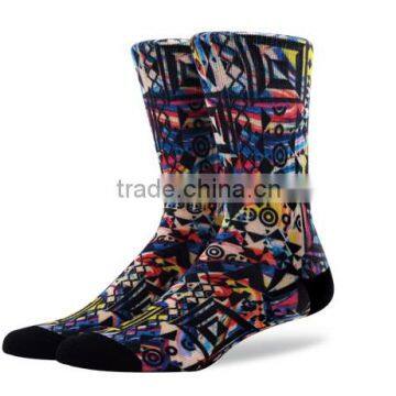 2016 Newest Design Dye Sublimation Basketball Socks photo-3
