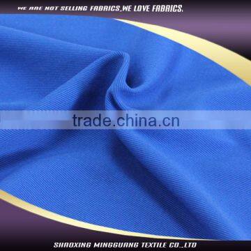2015 popular royalblue modal women pants polyester rayon spandex fabric twill