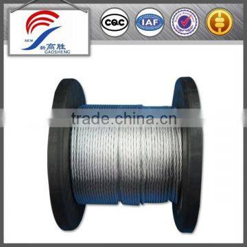 5/64" 7*7 Construction Galvanized Cable