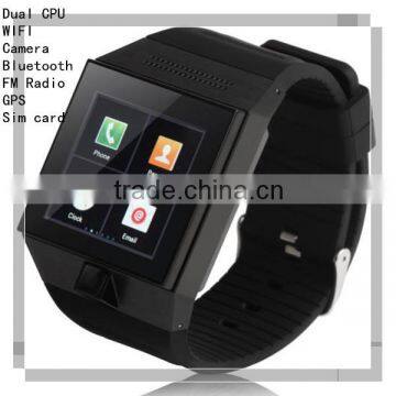 2016 wholesale Touch screen gsm android smart watch,3G android smartwatch,phone calling support android watch