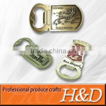 2013 china new different designs of metal bottle opener