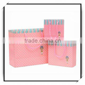 wine bottle paper bag custom service from China