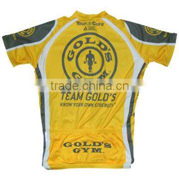 Gold Gym Tour de Cure Jersey 1