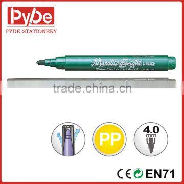 Colored Ink Color and Permanent Ink Type Metallic Marker Pen photo-1