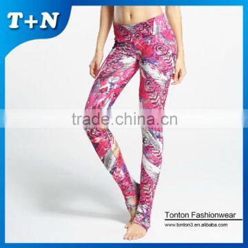 colorful yoga pants mature women legging