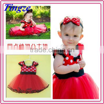 New designs cheap china wholesale clothing christmas baby dress TR-CA22