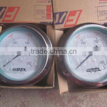 250Mpa high pressure gauge, different diameters 150mm,some discount