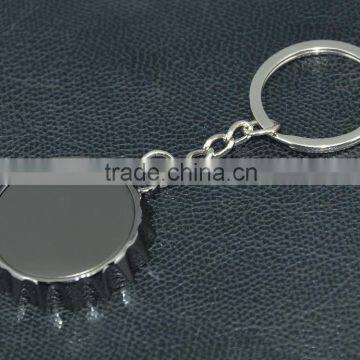 Modern Design Bottle Cap Shape Keychain Bottle Opener photo-2