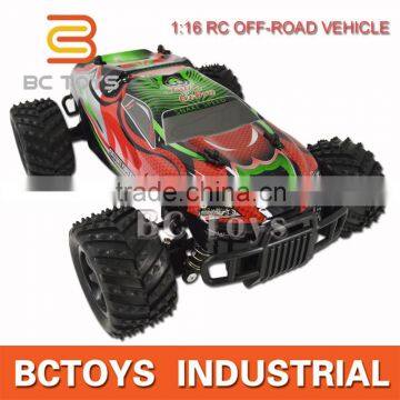 1:16 RC off-road vehicle rc car 4wd monster truck toy car super power