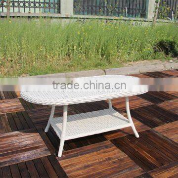 2015 MODERN WHITE COFFEE TABLE WICKER