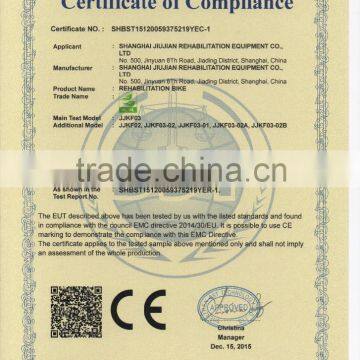 Rehabilitation Therapy Supplies Electric Exercise Bike