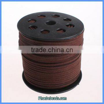 Wholesale High Quality 2.7mm Dark Brown Suede Cords SC-1091