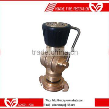 HY002-069-35 3-position shut fog jet nozzle;Nakajima fog nozzle;marine fire hose nozzle