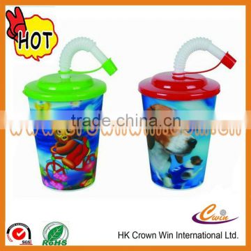 3D PP Cup for 12OZ/14OZ/18OZ