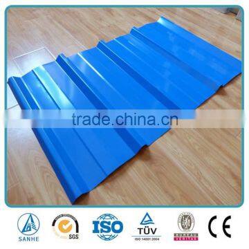 Light weight corrugated steel roofing sheet