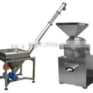 popular dry powder screw auger conveyor working with granular machine