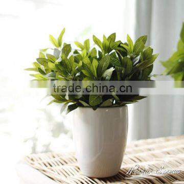 Competitive price potted artificial mini plant for home decorations