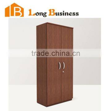 LB-DD3116 2 door MDF melamine wooden bedroom wardrobe design