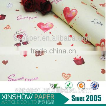 60-80g cheap gift wrap organza tulle gift wrap types of gift wrapping paper