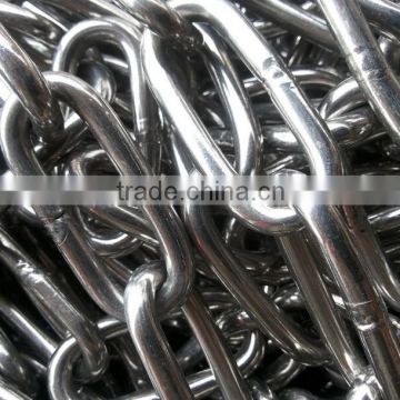 staniless steel link chain SUS 304/316 commercial chain alloy steel high strength lifting chain