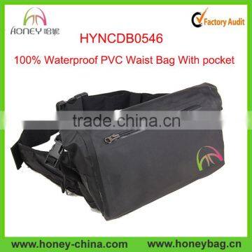 How Much Custom Waist Bag Waterproof 2L Black PVC Waist Bag