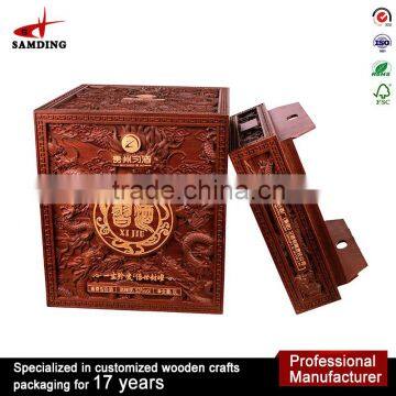 Laser Engraving Wooden Box