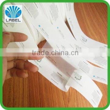 High Quality Adhesive Clear /transparent Cosmetic Sticker Label photo-2
