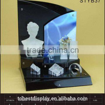 luxury excellent acrylic jewelry display,jewelry display stand,commercial jewelry display