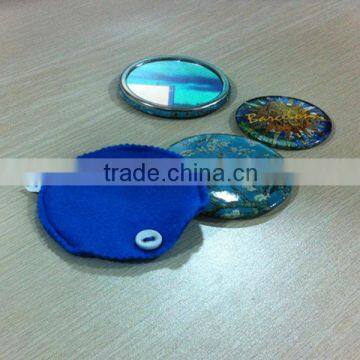 Pocket Cheap Tin Mirror &new design salable tin mirror