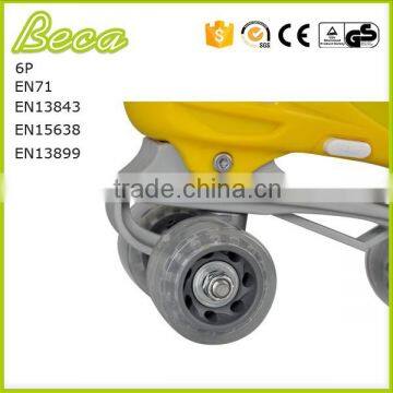 China Foshan Nylon Frame Pvc Wheel Quad Roller Skates for Sale Quality Choice photo-6