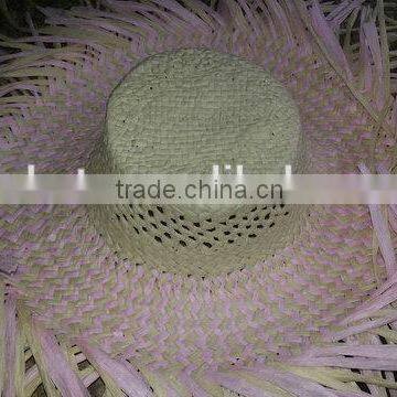 Cheap competitive yellow wheat body sombrero cap