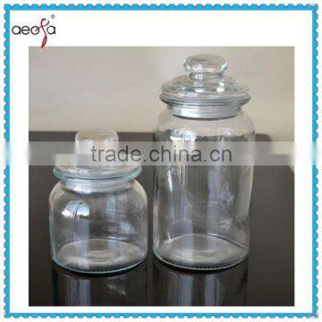 designer cheap baby food glass jars glass lid