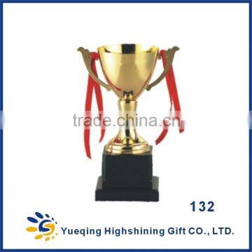 Three Sizes 134ABC Blank Plastic Base Students Gold Plated Trophy photo-2