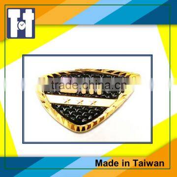 Fashionable Car Aluminum Sea Green Seashell Classical Brand Epoxy Sticker photo-6