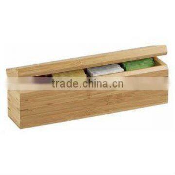 Bamboo Tea Bag Box