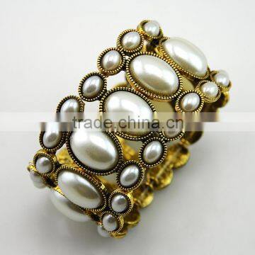 Fashion Elegant Vintage Retro Women Lady Rhinestone Bracelet photo-3